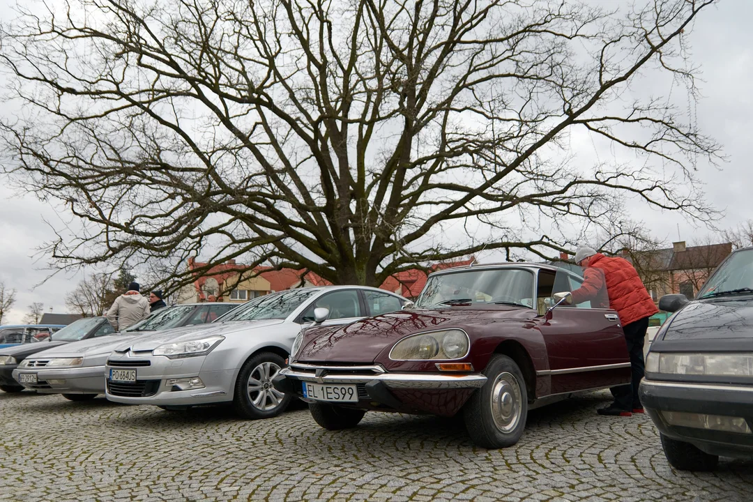 Henri-Jacques Citroën przyjechał do Głowna. Plac był pełen zabytkowych aut [ZDJĘCIA] - Zdjęcie główne