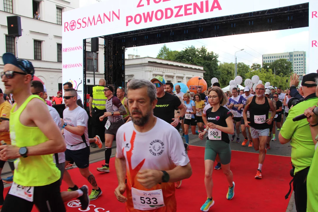 21. Bieg Ulicą Piotrkowską Rossmann Run w Łodzi