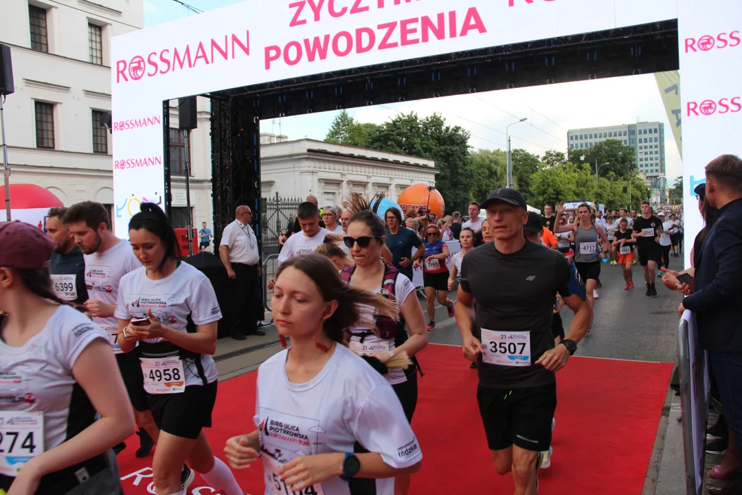 21. Bieg Ulicą Piotrkowską Rossmann Run w Łodzi