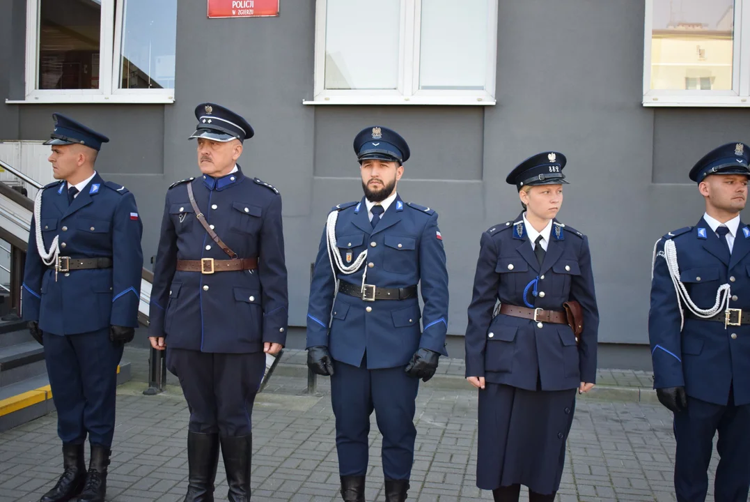 Uroczystości przy KPP w Zgierzu