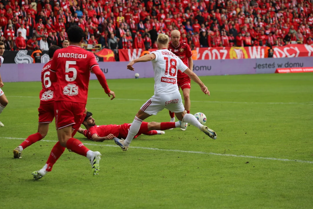 Mecz Widzew - Raków Częstochowa