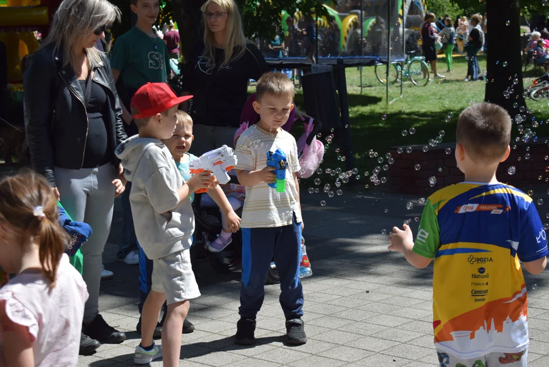 Festiwal baniek mydlanych i kolorów w Parku Miejskim w Zgierzu