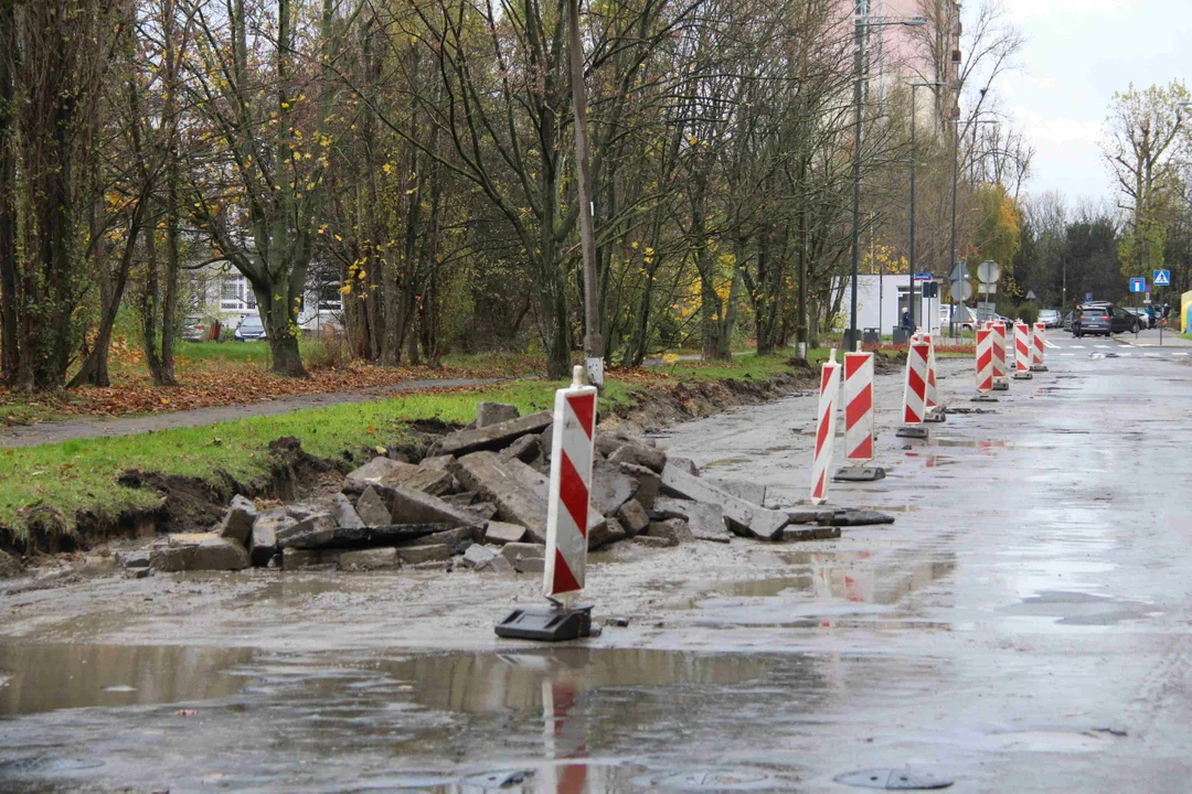 Ruszył remont ul. Inowrocławskiej w Łodzi