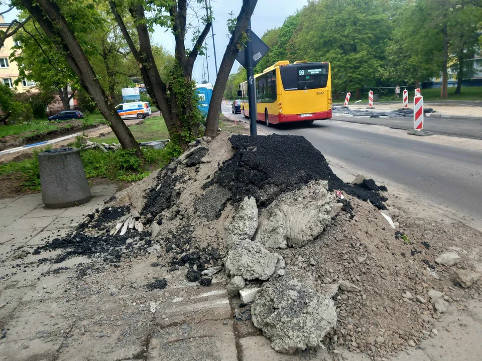 Remonty ulic Lutomierskiej, Klonowej i Hipotecznej