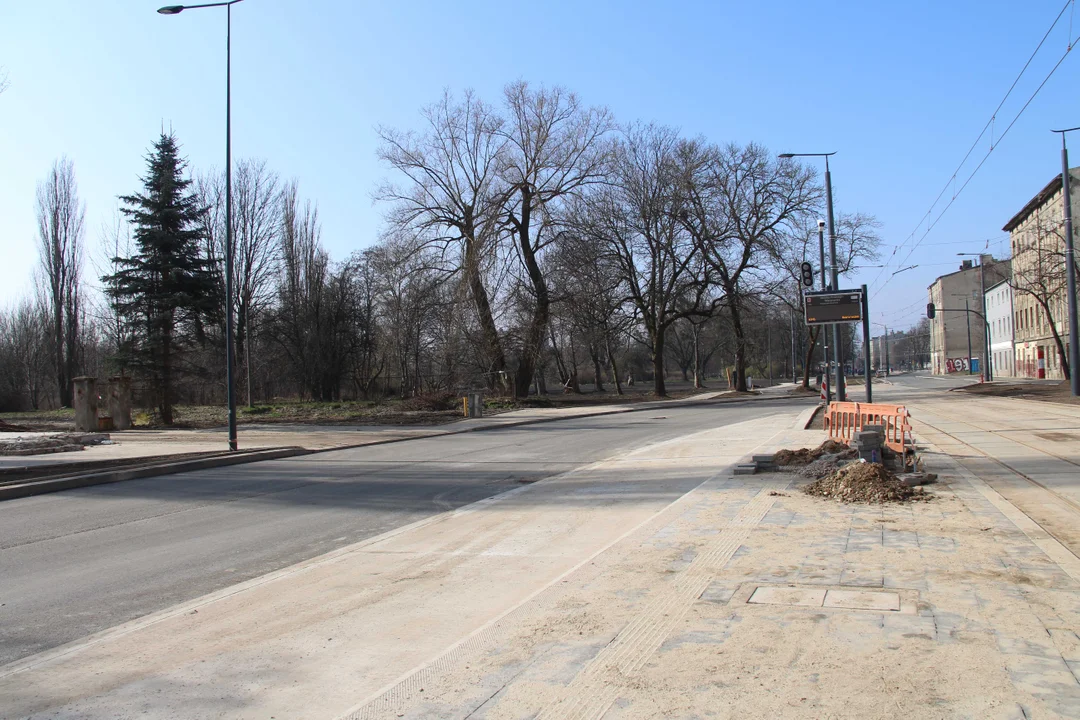 Tramwaje MPK Łódź wracają na Wojska Polskiego