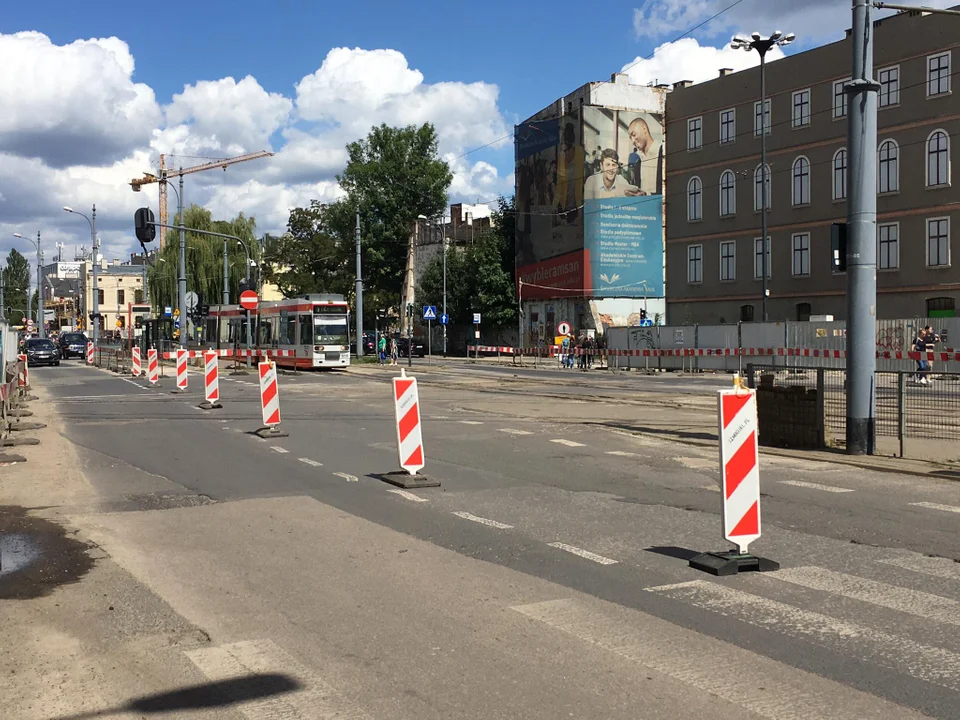 Na Zachodniej i Kościuszki jeździmy slalomem