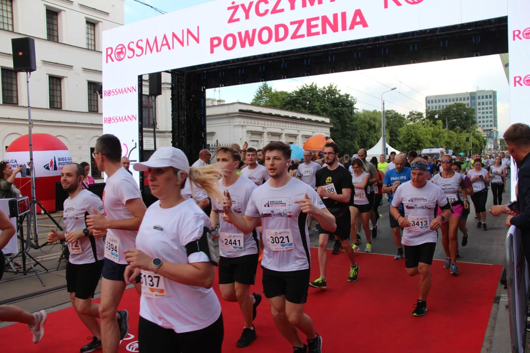 21. Bieg Ulicą Piotrkowską Rossmann Run w Łodzi