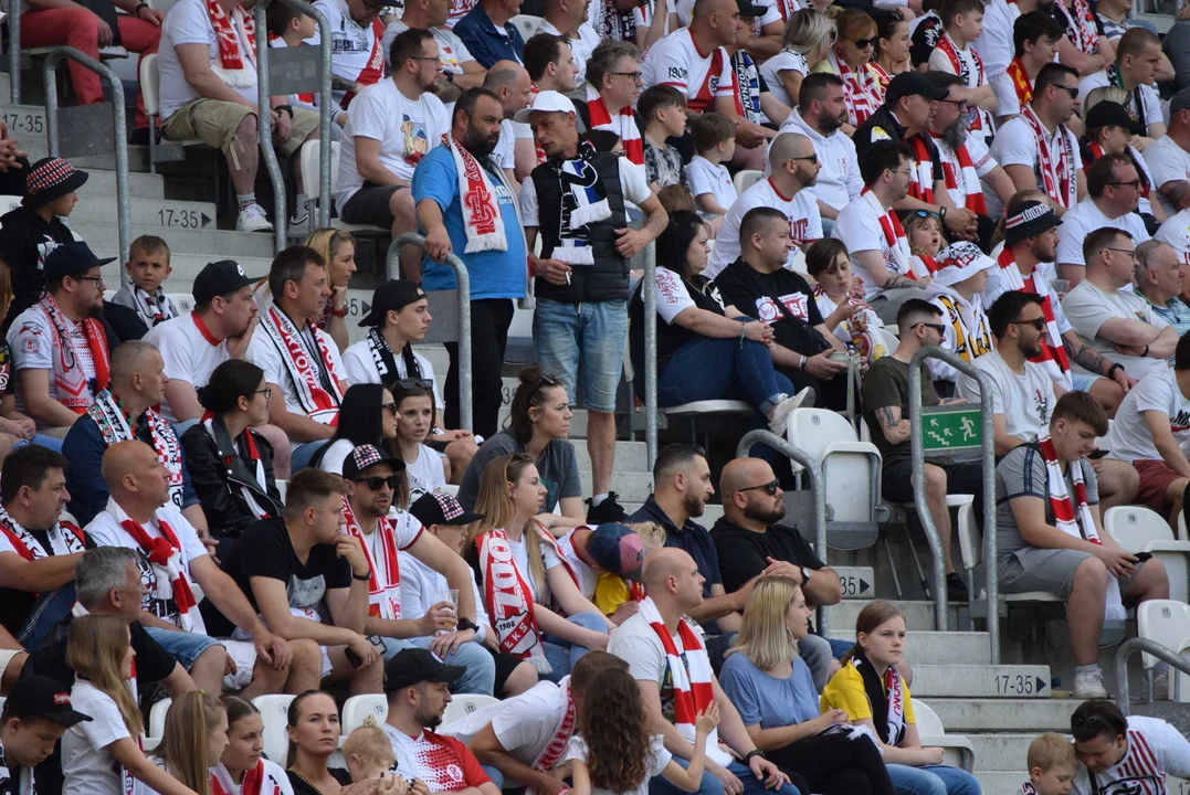 Piłkarskie starcie ŁKS Łódź z Resovią - Stadion Króla 21.05.2023