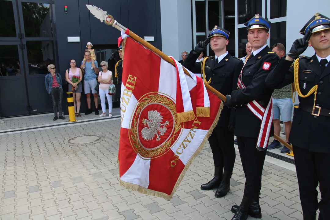 Nowa strażnica przy ul. Przybyszewskiego w Łodzi