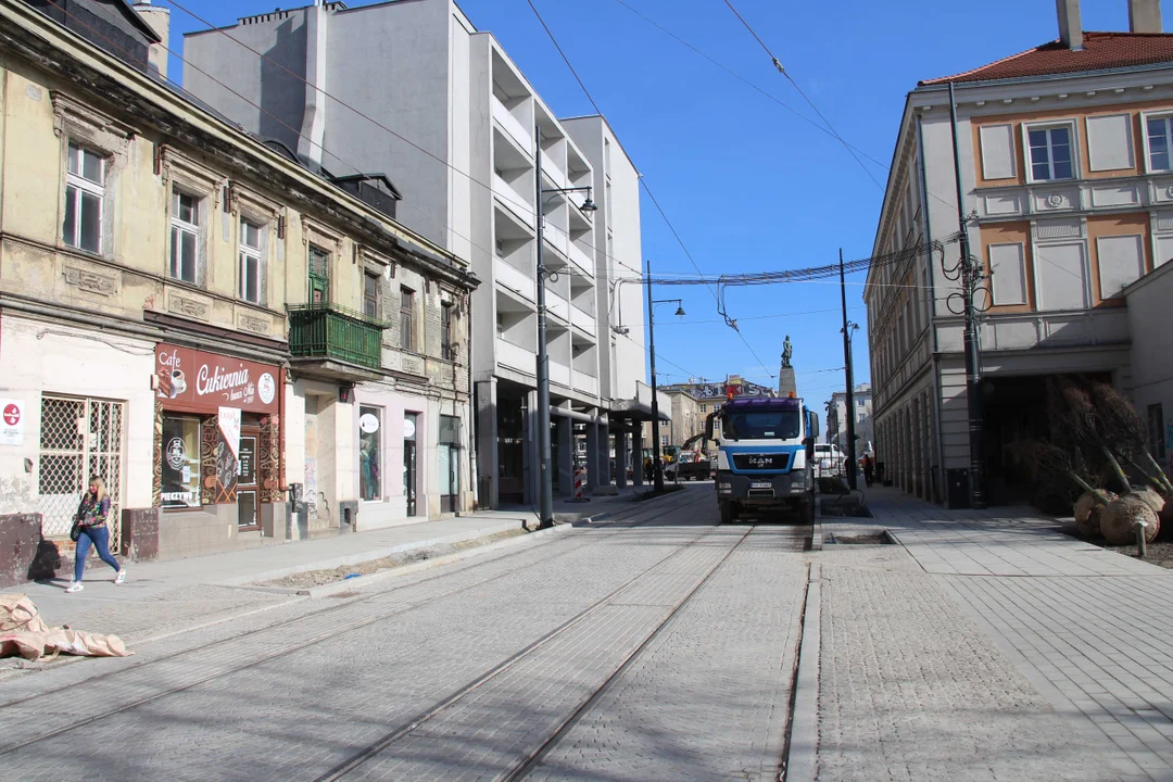 Tak wygląda plac Wolności w Łodzi na kilka dni przed oficjalnym otwarciem