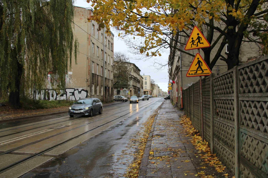 Ulica Franciszkańska w Łodzi do remontu