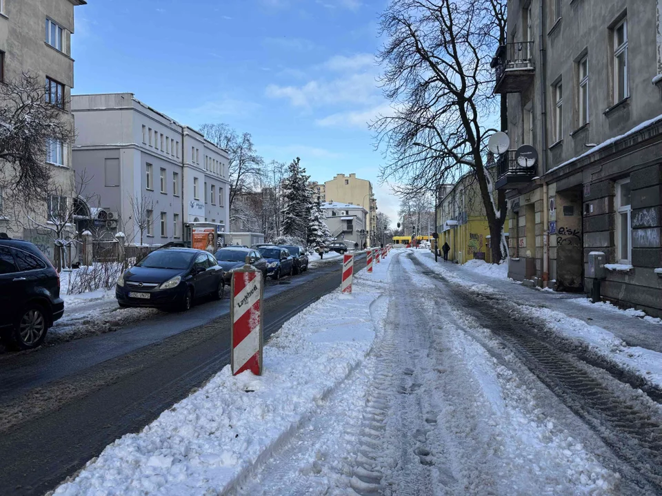 Kolejny etap remontu ulicy Sterlinga w Łodzi rozpoczęty