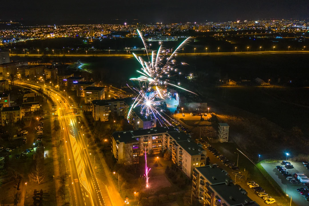 Płocczanie powitali Nowy Rok 2023