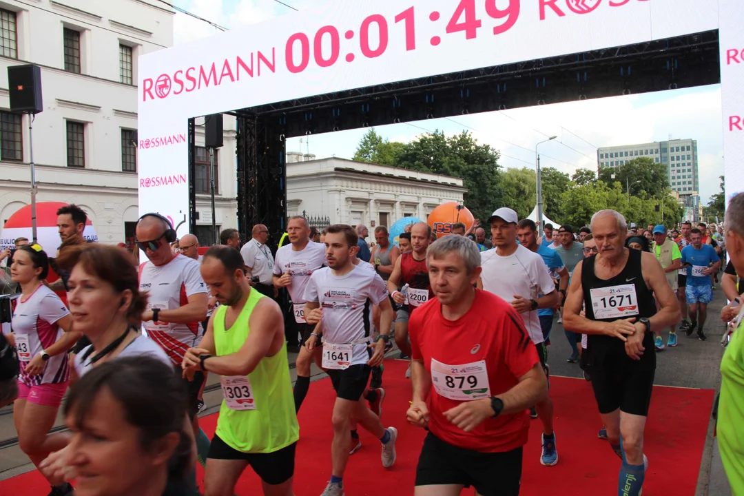 21. Bieg Ulicą Piotrkowską Rossmann Run w Łodzi