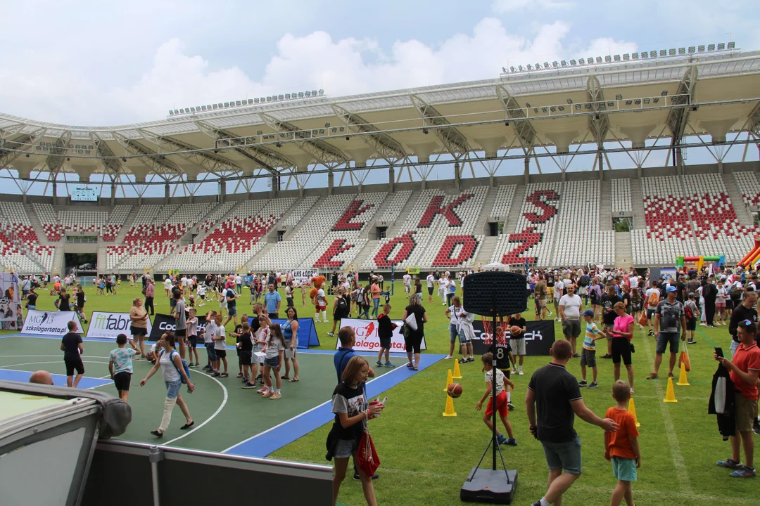 Urodzinowy piknik z okazji 600. urodzin Łodzi na stadionie ŁKS-u - 18.06.2023 r.