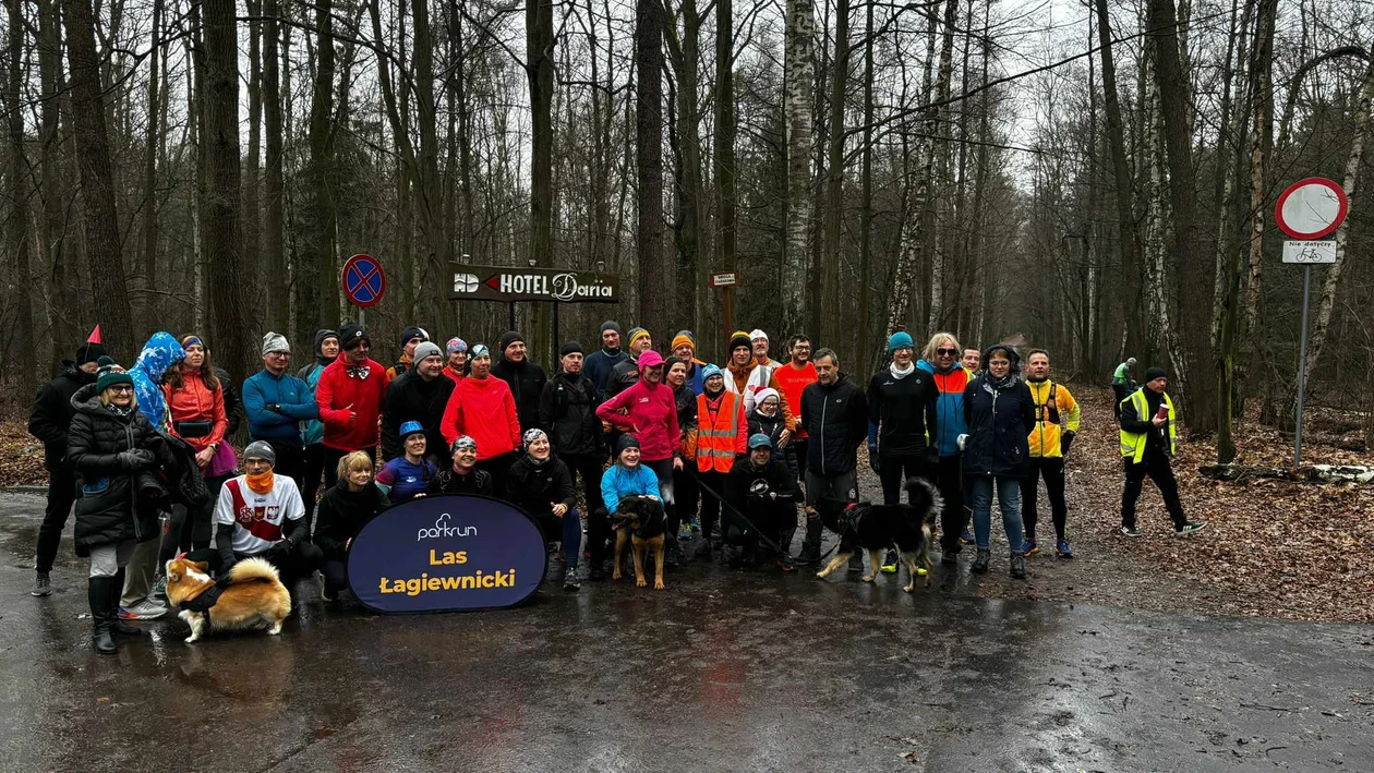 Parkrun w Lesie Łagiewnickim - 30.12.23