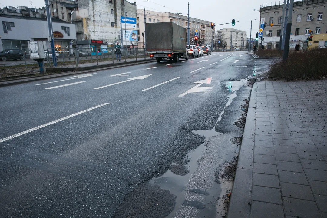 Łódź. Zaczyna się remont Zachodniej. Będą korki