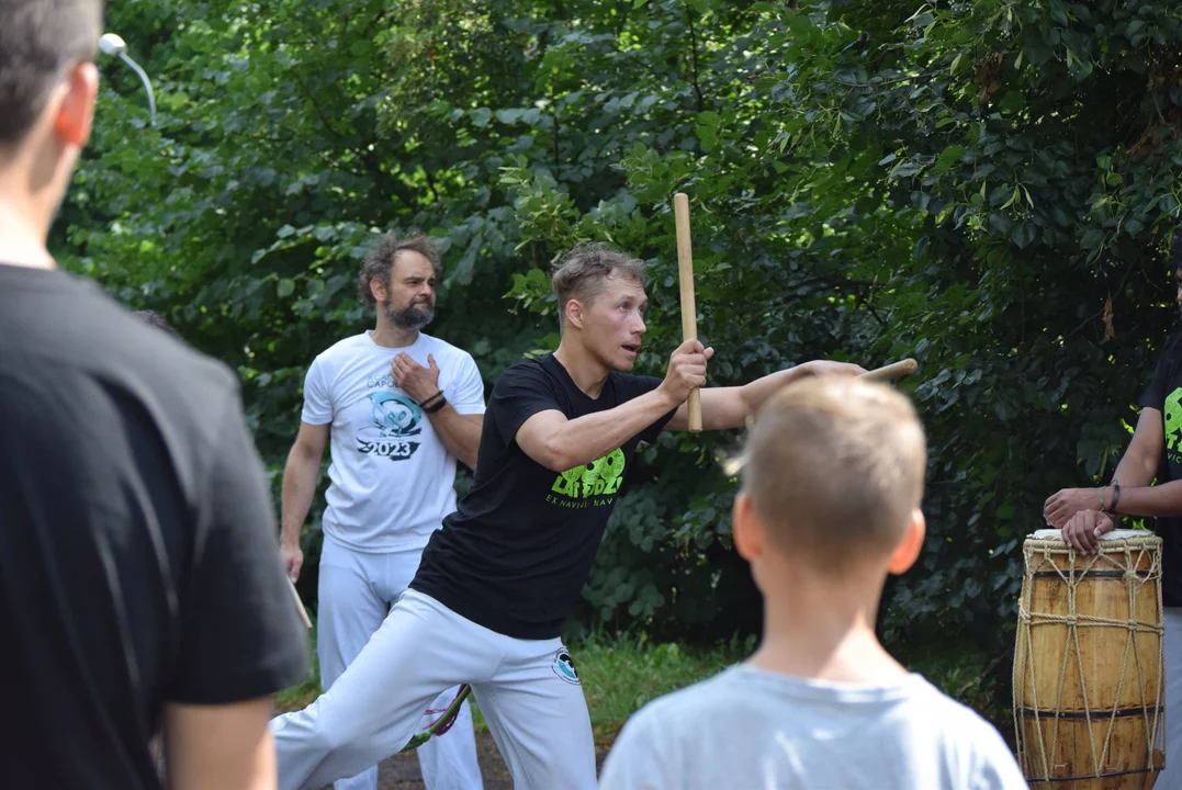 Capoeira w parku Baden-Powella