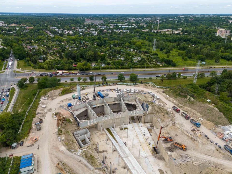 Tarcza TBM "Faustyna" przejdzie pod al. Włókniarzy w Łodzi