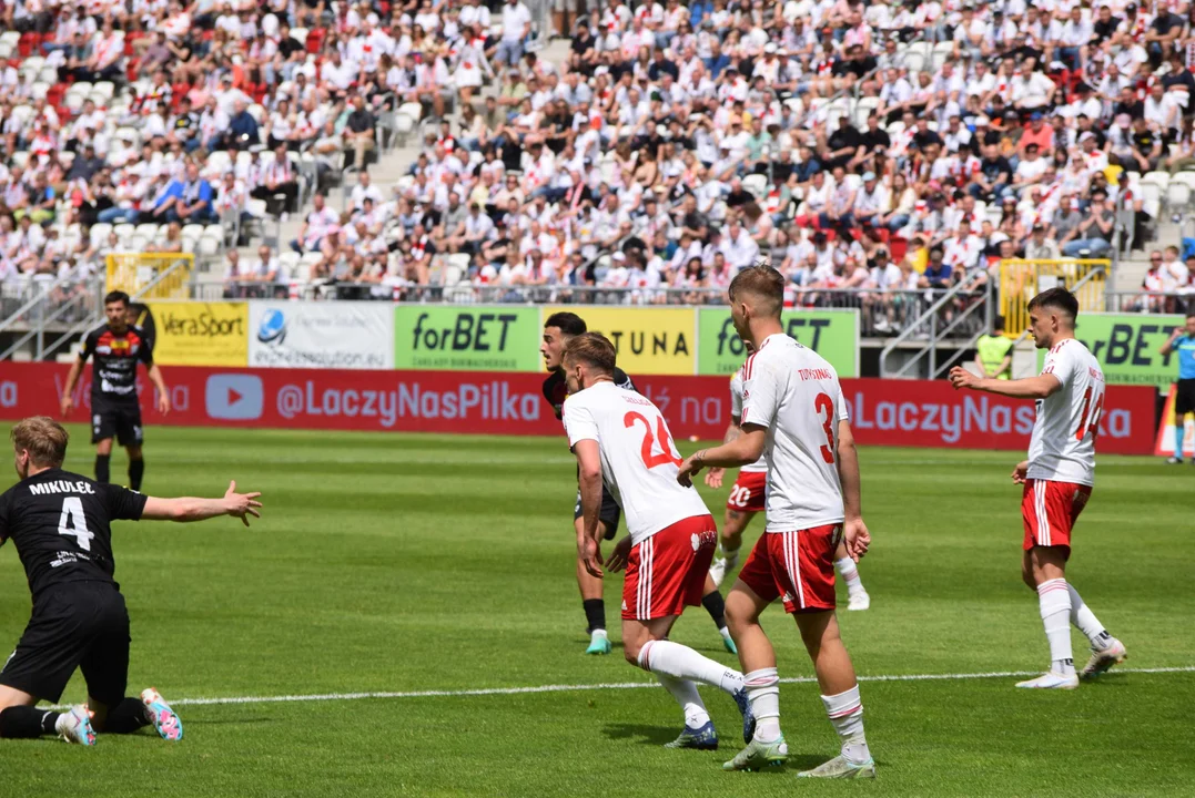 Piłkarskie starcie ŁKS Łódź z Resovią - Stadion Króla 21.05.2023