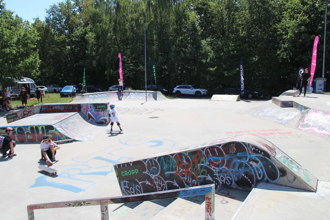 Skatepark im. Igora Kowalewskiego na Widzewie - trwa finał Mistrzostw Polski w kategorii „Park”