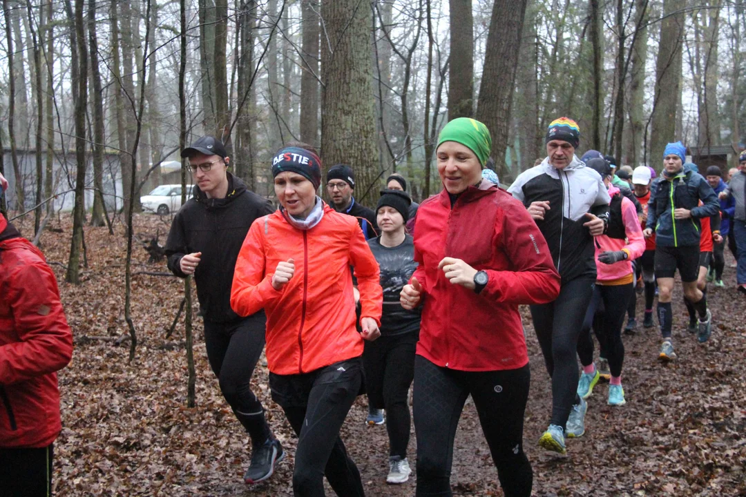 Walentynkowy parkrun w Lesie Łagiewnickim