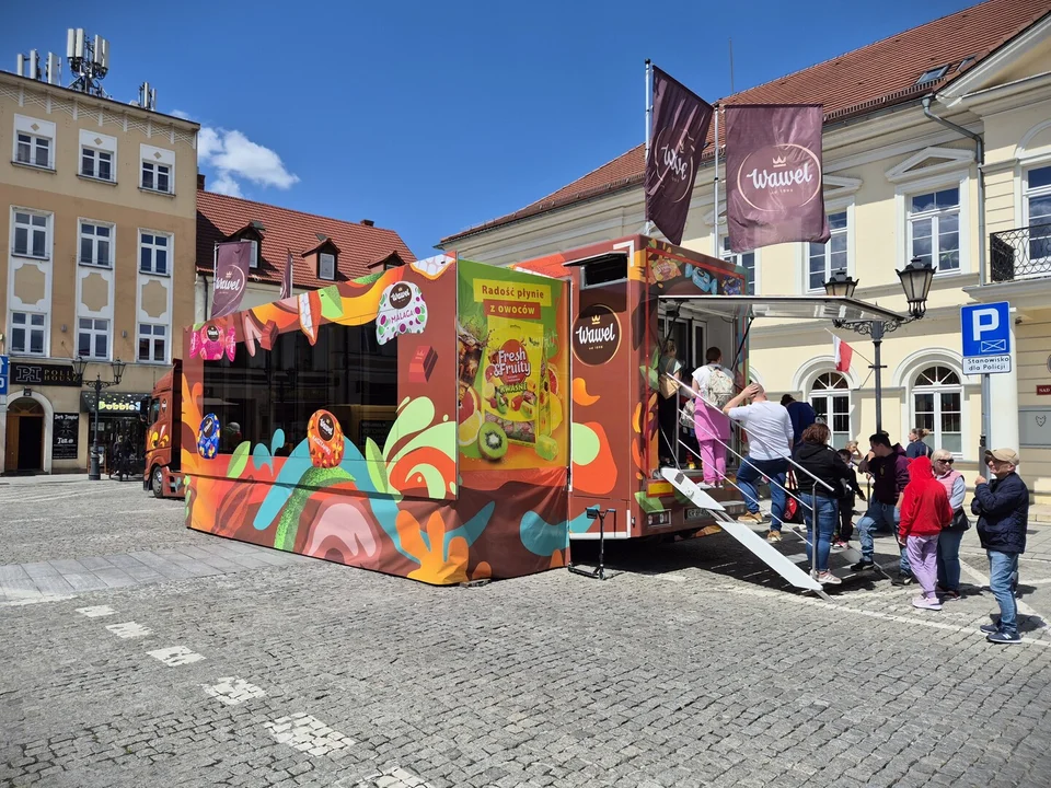 Czekoladowa ciężarówka w Łodzi