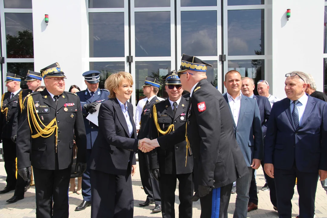 Nowa strażnica przy ul. Przybyszewskiego w Łodzi