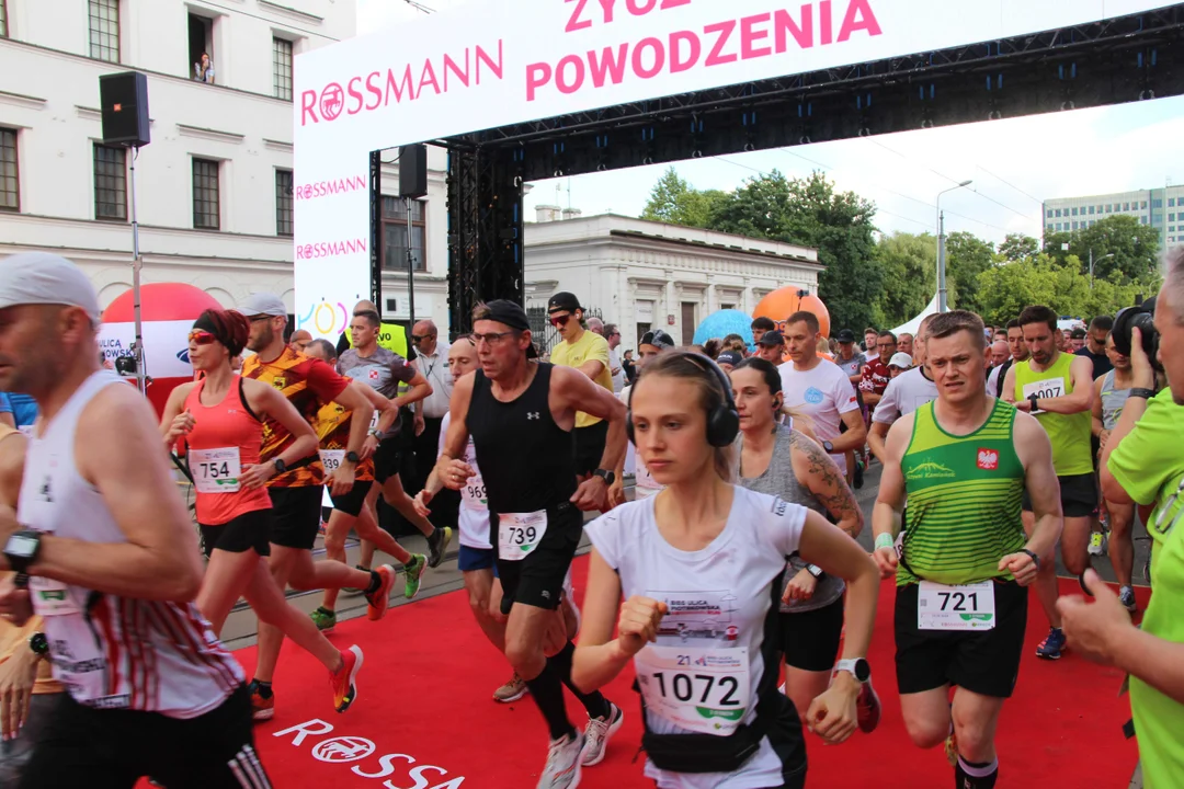 21. Bieg Ulicą Piotrkowską Rossmann Run w Łodzi