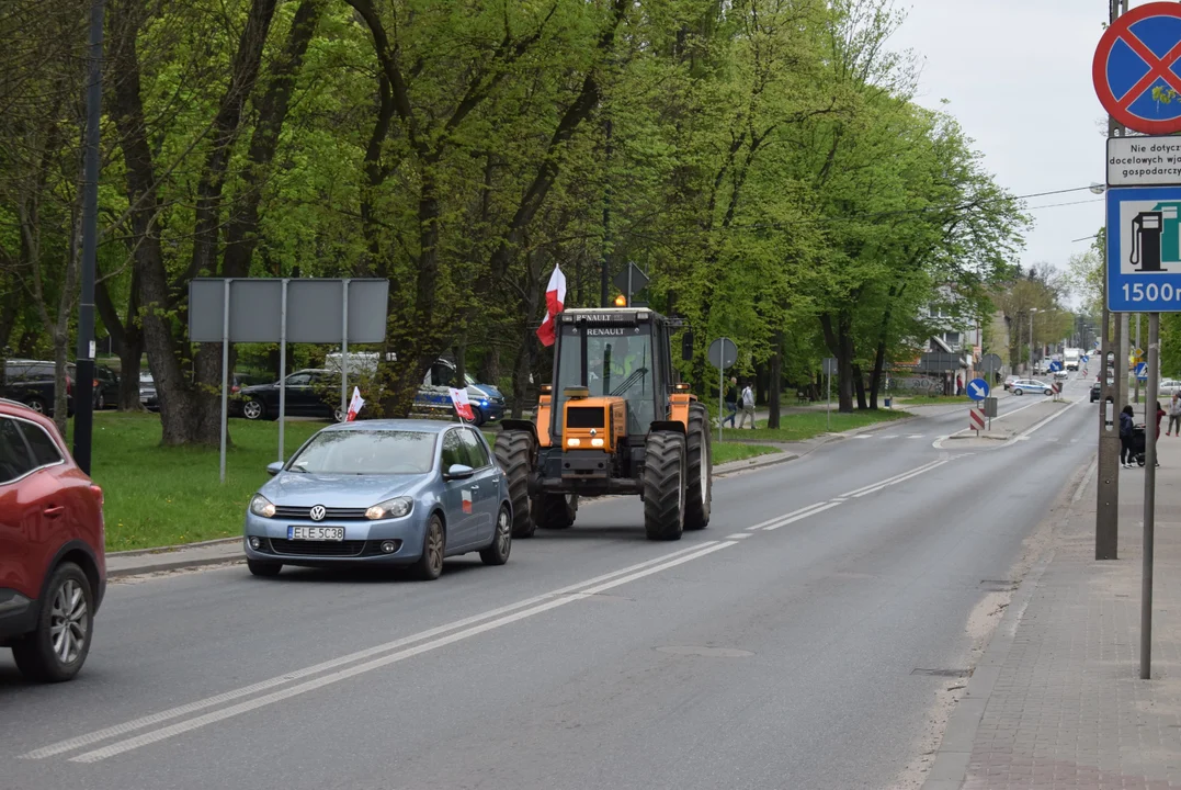 Rolnicy protestują w Zgierzu