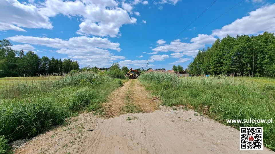 Remonty dróg na terenie gminy Sulejów