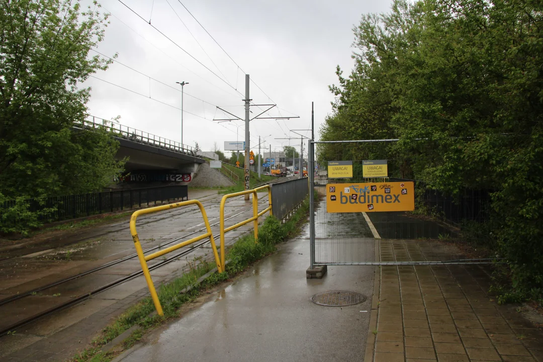 Zajezdnia tramwajowa Chocianowice w Łodzi w remoncie