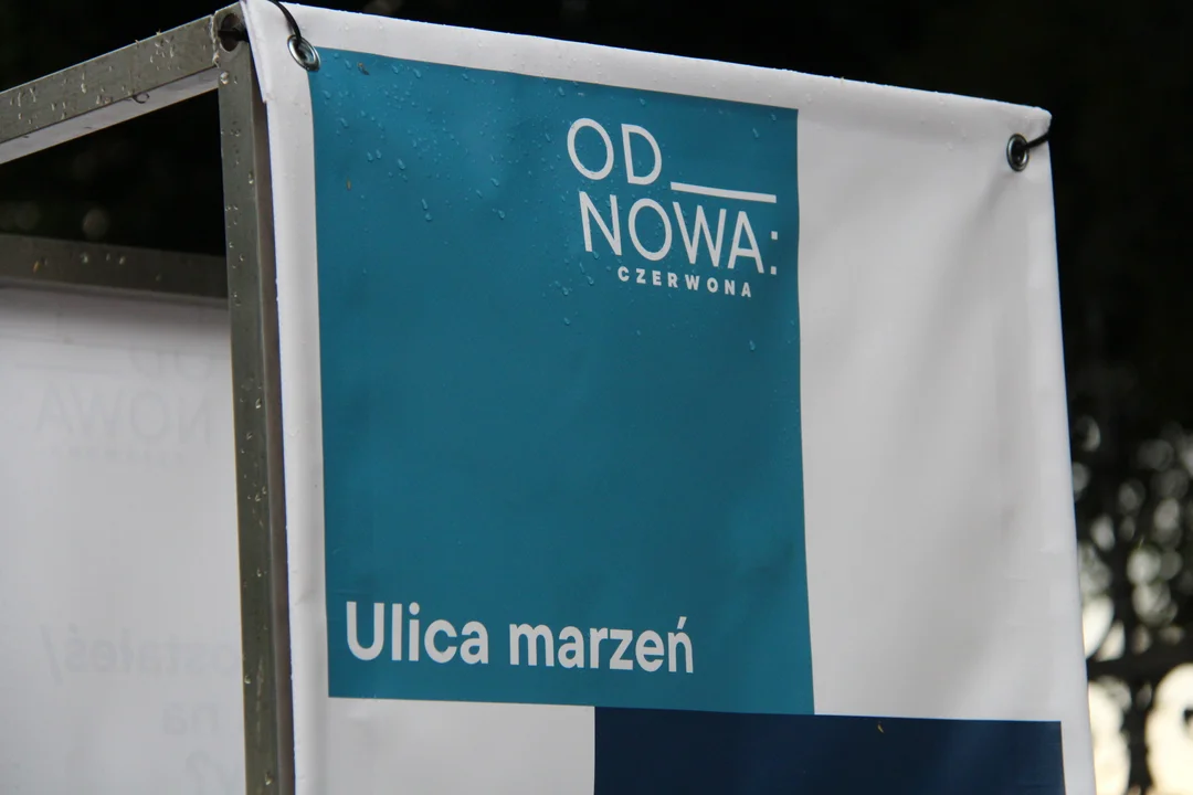 Piknik z okazji finału projektu "Od-Nowa: Czerwona" w centrum Łodzi