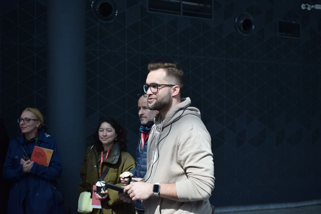 Flash mob na dworcu Łódź Fabryczna