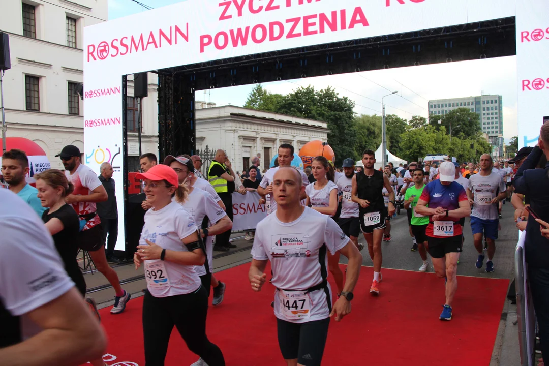 21. Bieg Ulicą Piotrkowską Rossmann Run w Łodzi