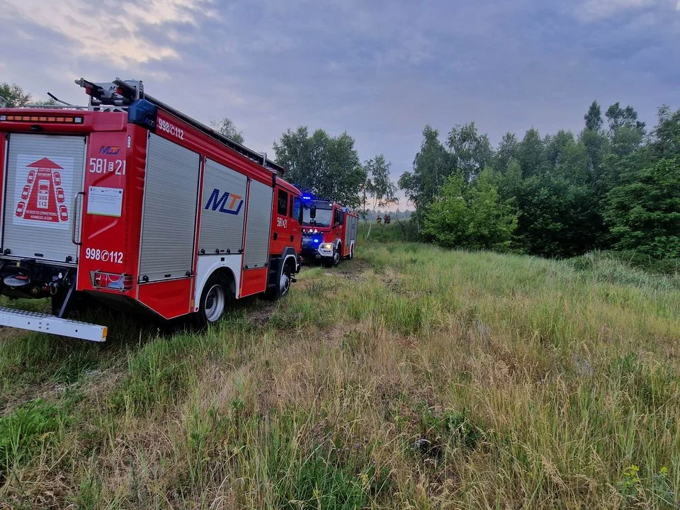 Jaka była przyczyna pożaru na składowisku odpadów chemicznych w Zgierzu