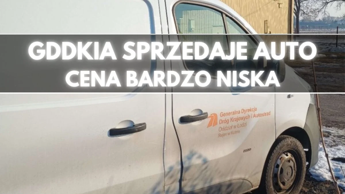 Łódzka GDDKiA sprzedaje auto. Cena w porównaniu z innymi modelami jest bardzo niska - Zdjęcie główne