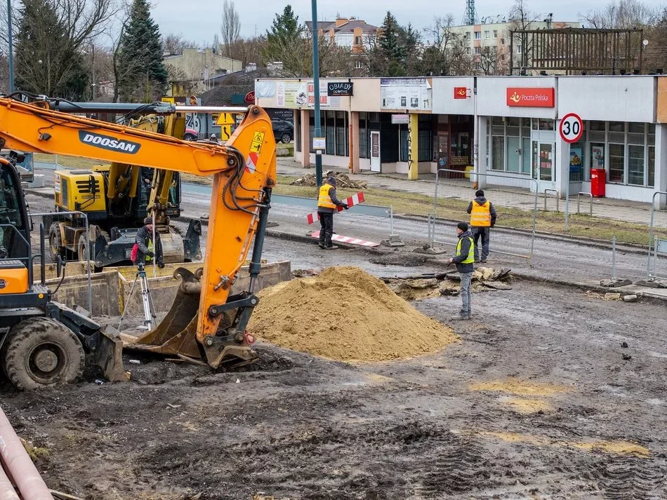 Przebudowa kolejnego etapu al. Śmigłego-Rydza w Łodzi