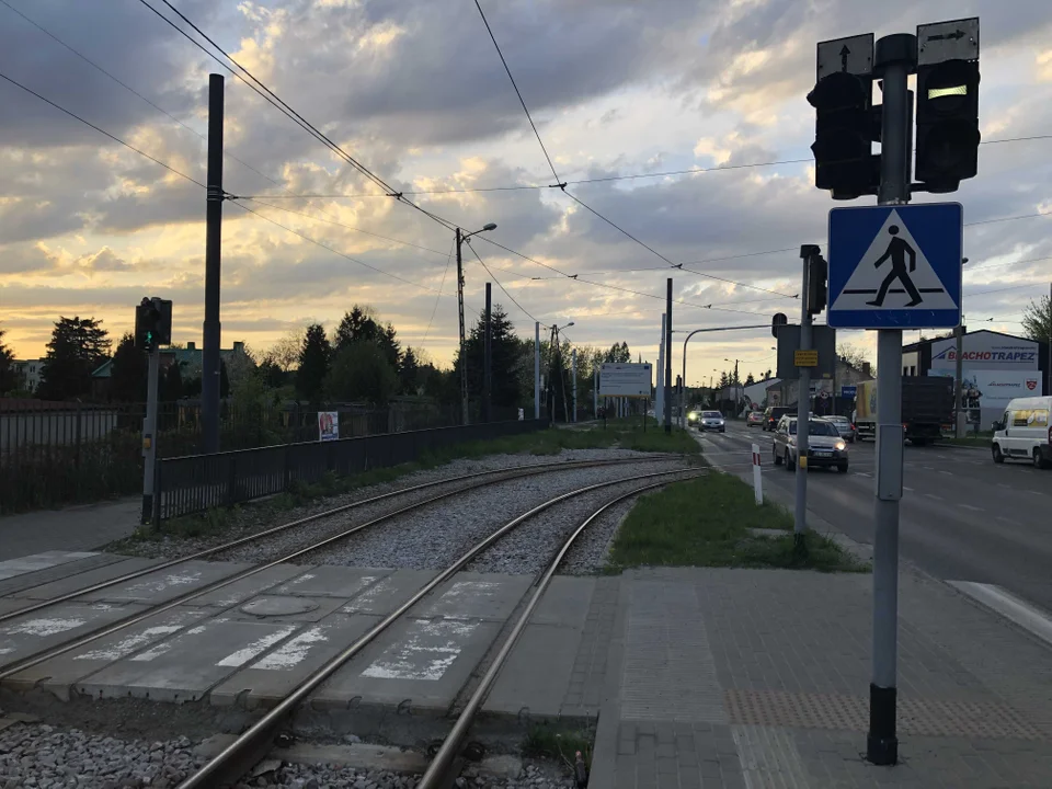 Śladem starej linii tramwajowej do Ozorkowa