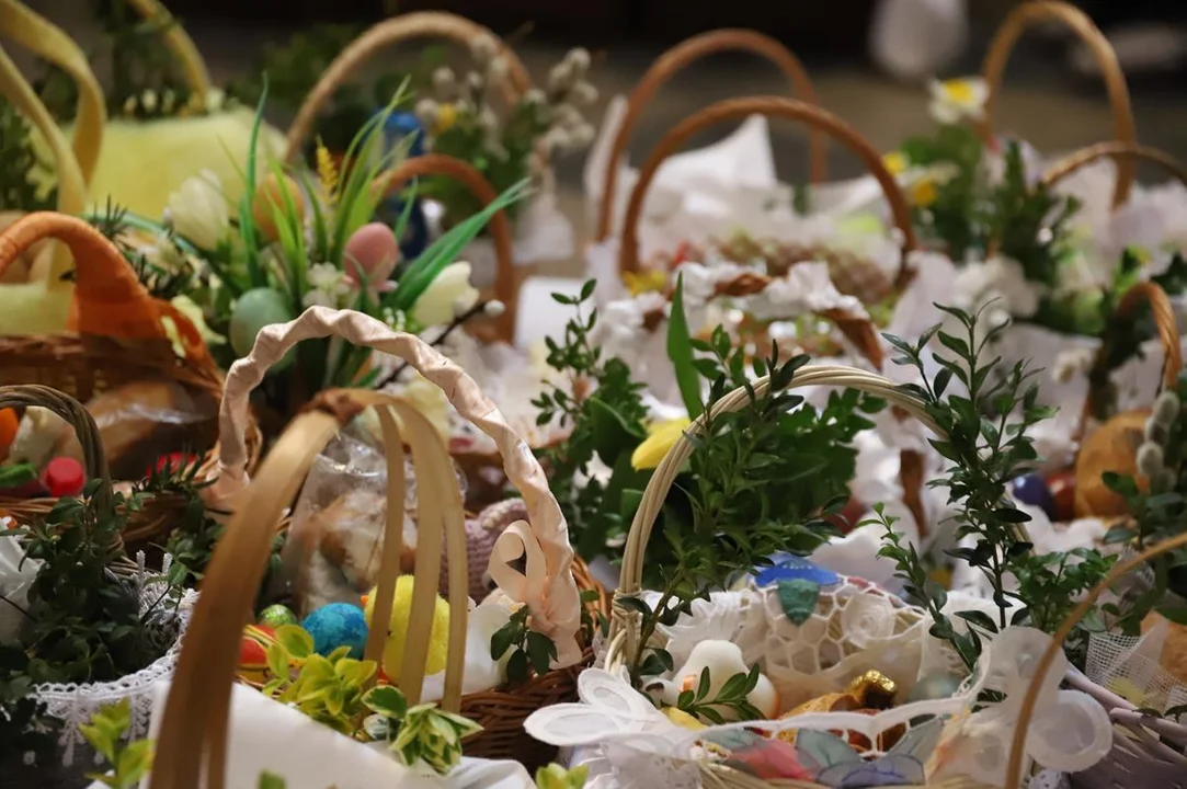 Święcenie pokarmów w katedrze