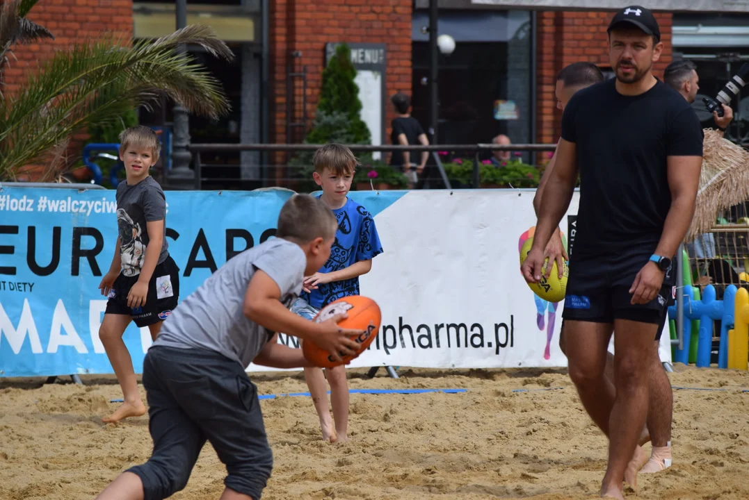 Beach Side Rugby w Manufakturze - atrakcje