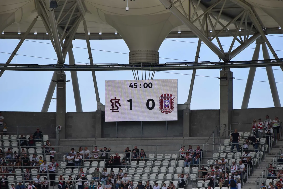 Piłkarskie starcie ŁKS Łódź z Resovią - Stadion Króla 21.05.2023