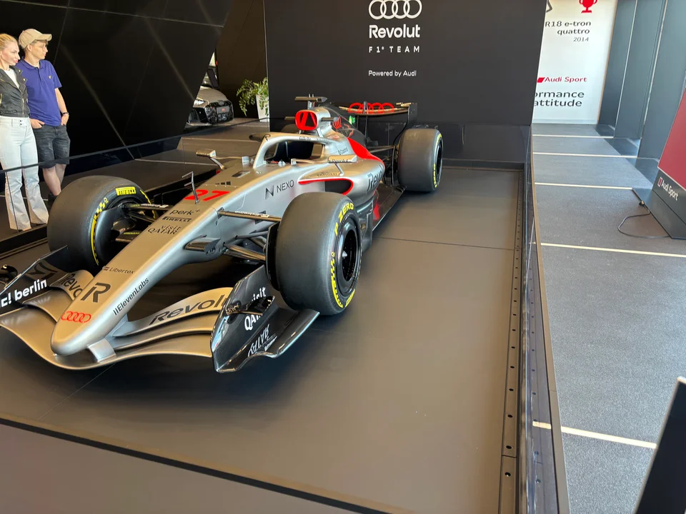 Bolid Audi F1 w Gdańsku
