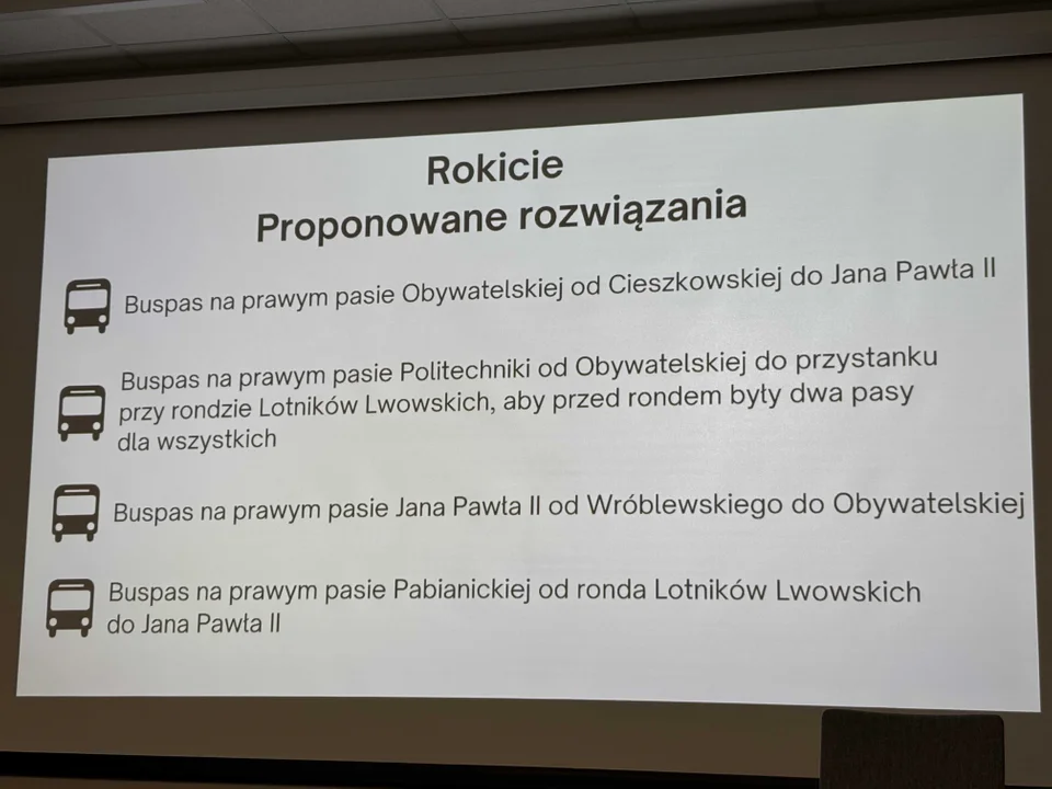 Konsultacje w sprawie nowych buspasów w Łodzi