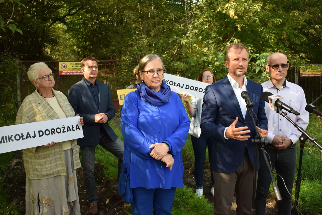 Składowisko odpadów chemicznych w Zgierzu punktem kampanii wyborczej