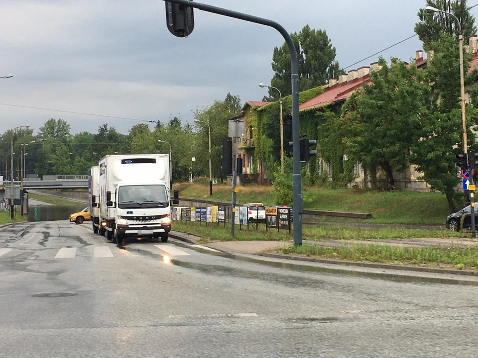 Burze i zalania w Zgierzu i okolicy