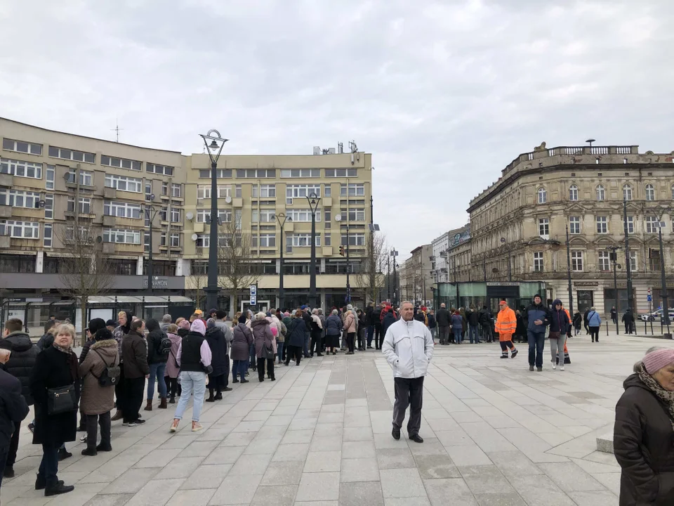 Otwarcie placu Wolności w Łodzi