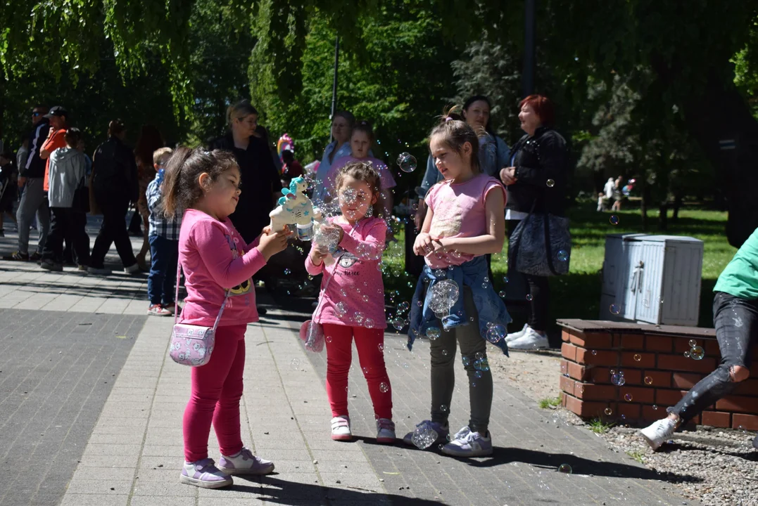 Festiwal baniek mydlanych i kolorów w Parku Miejskim w Zgierzu