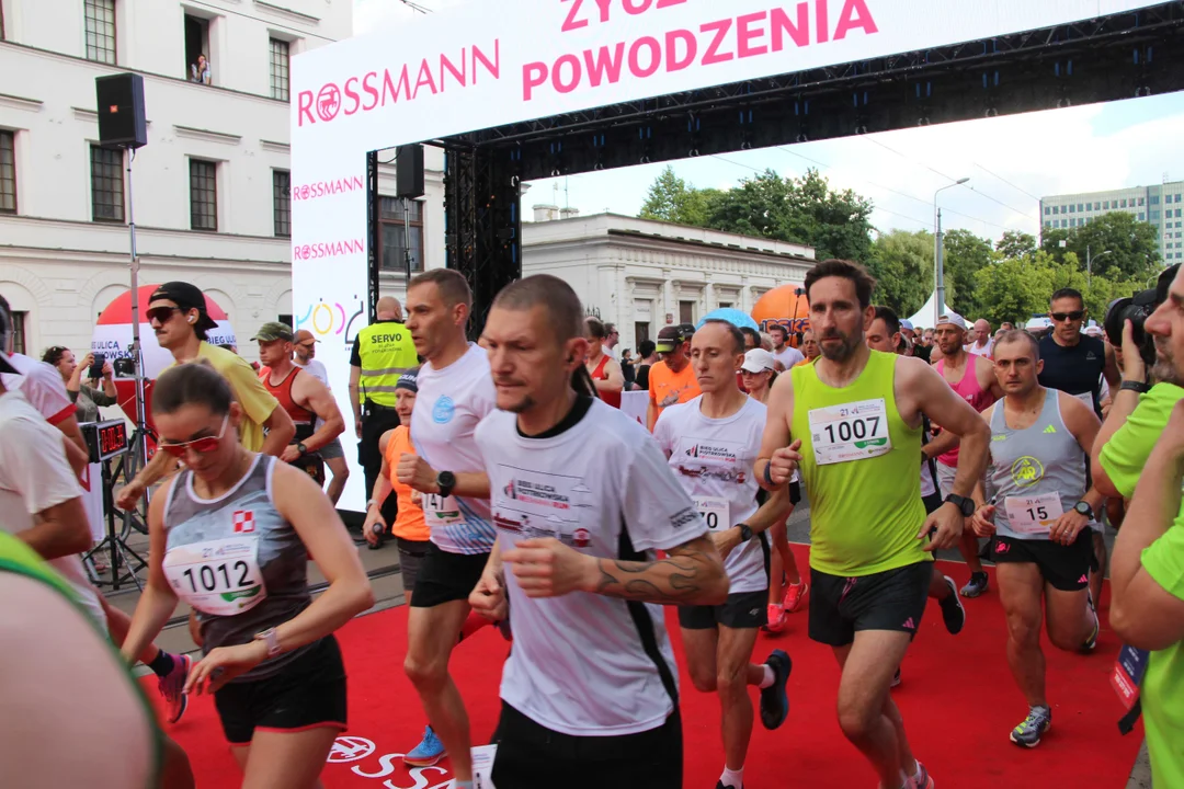 21. Bieg Ulicą Piotrkowską Rossmann Run w Łodzi