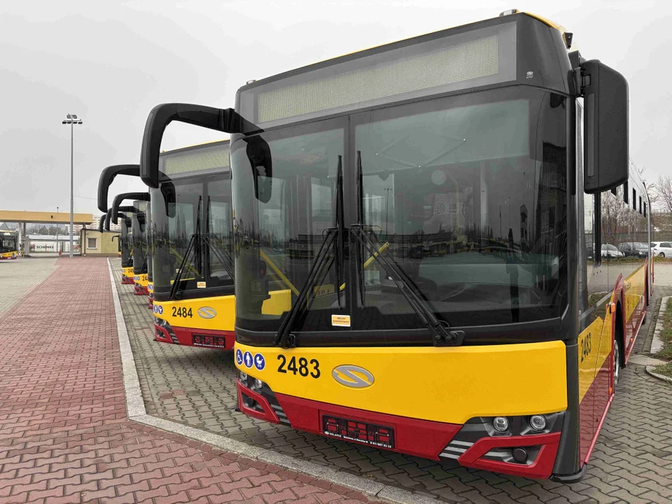 63 nowych autobusów hybrydowych przyjechało do MPK Łódź